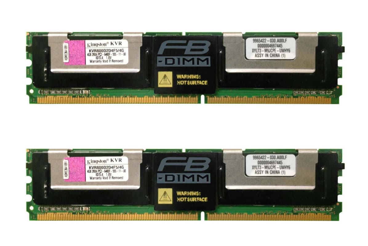 Оперативная память Kingston KVR800D2D4F5K2/4G DDRII 4Gb