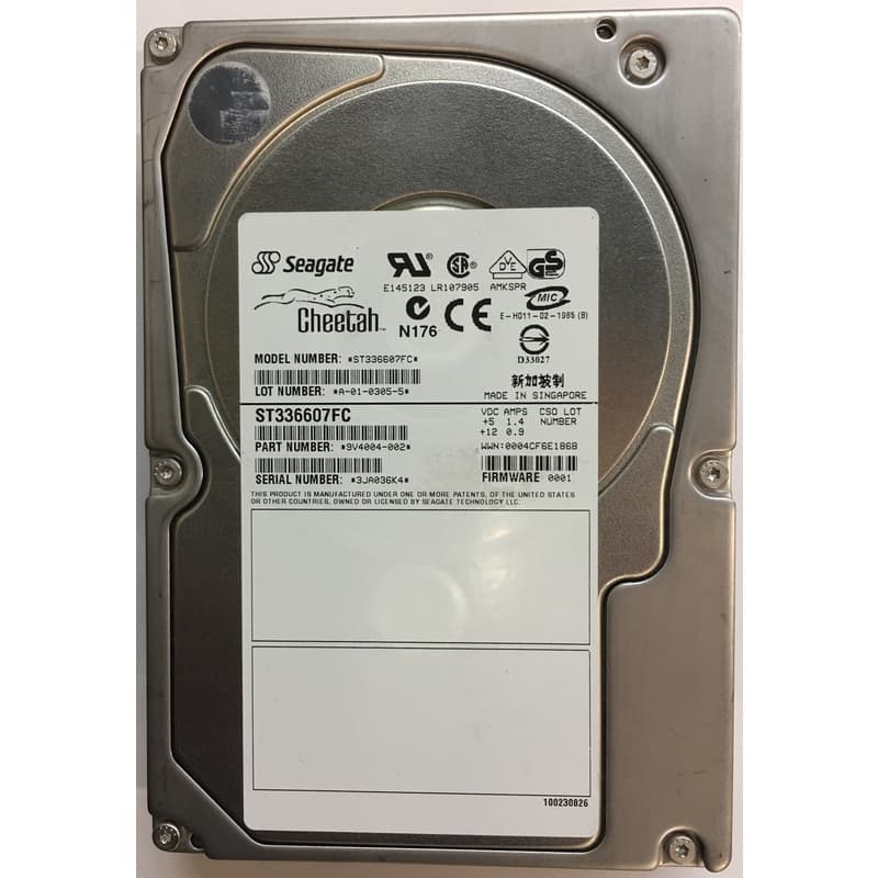 Жесткий диск Seagate 9V4004 36,6Gb  Fibre Channel  3,5" HDD