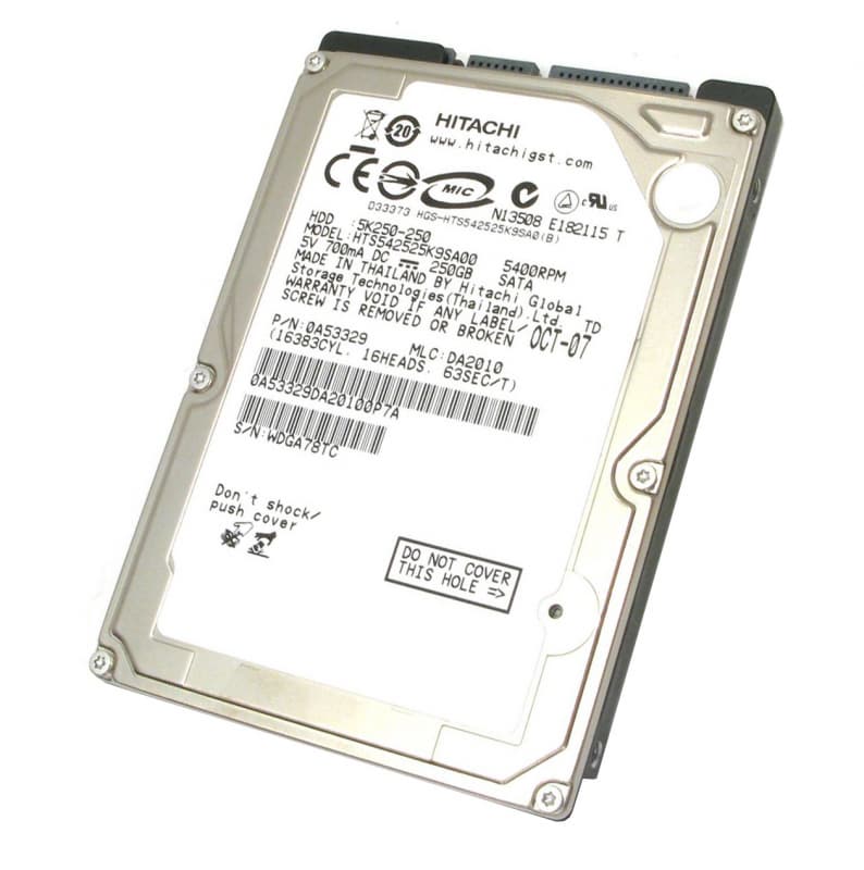 Жесткий диск Hitachi 0A53329 250Gb 5400 SATA 2,5" HDD