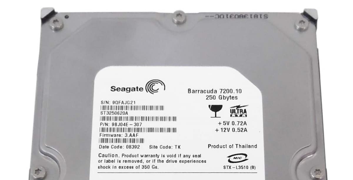 Жесткий диск Seagate 9BJ04E 250Gb 7200 IDE 3.5" HDD