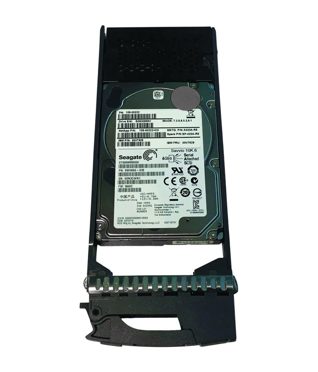 Жесткий диск NetApp 900Gb 10000 SAS 2.5" HDD 9WH066-038