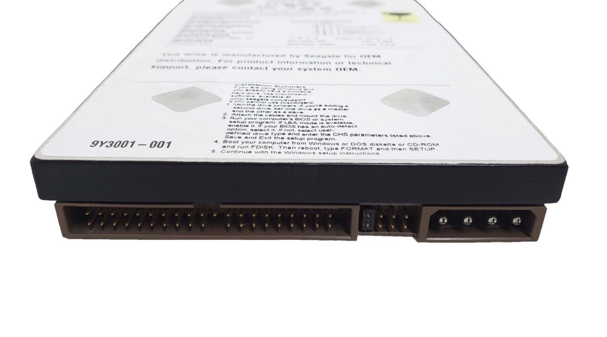 Жесткий диск Seagate ST340015A 40Gb 5400 IDE 3.5" HDD