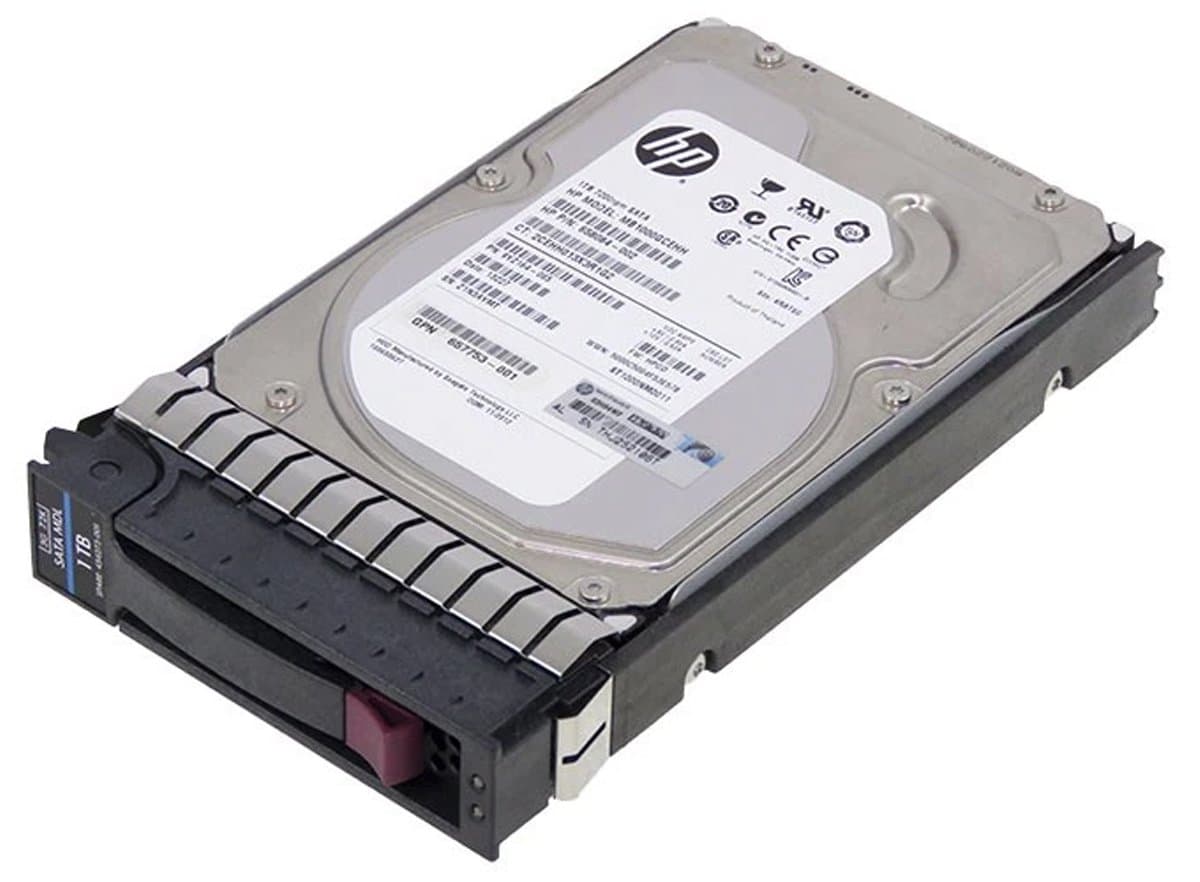 Жесткий диск HP 1Tb 7200 SATAIII 3.5" HDD MB1000GCEHH