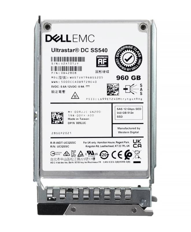 Жесткий диск Dell 0B42808 960Gb SAS 2,5" SSD