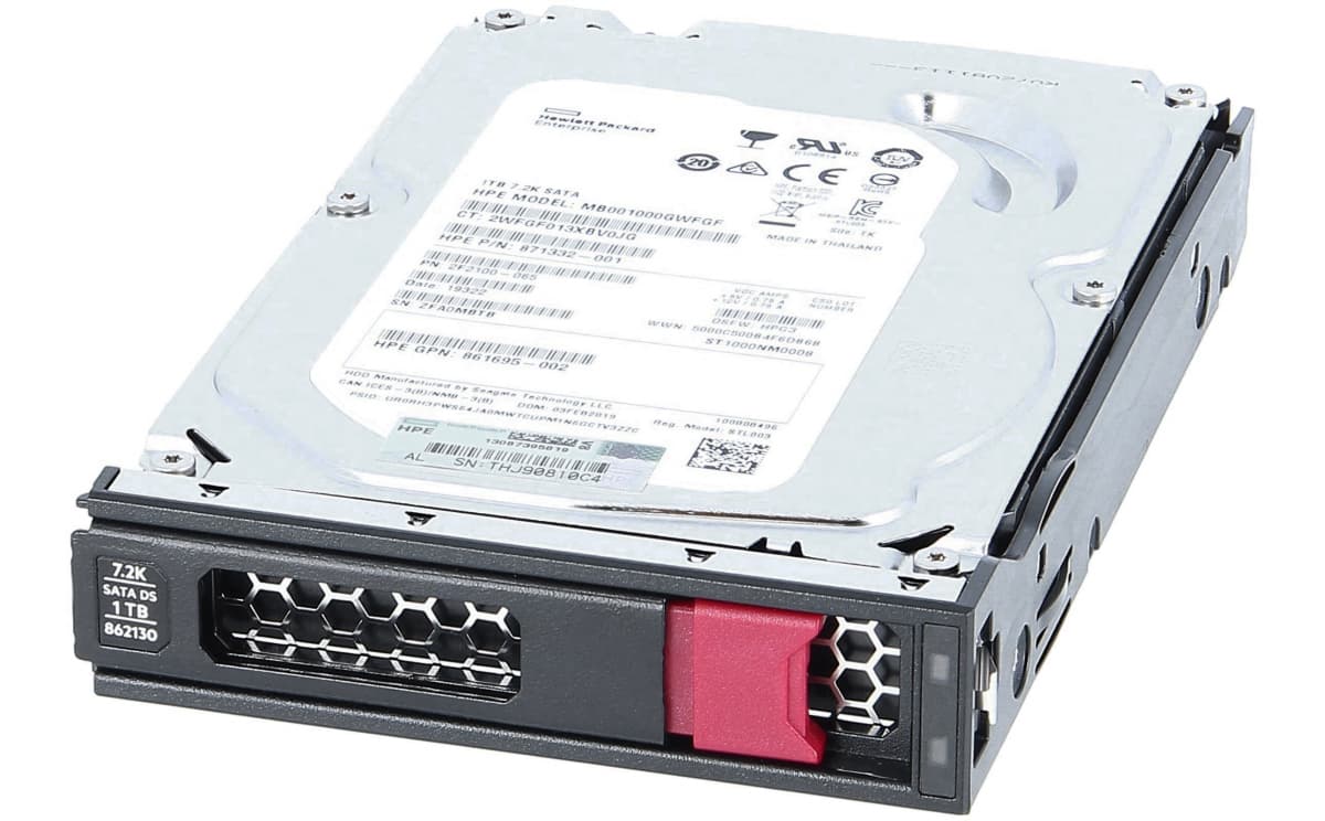 Жесткий диск HP 861686-B21 1Tb 7200 SATAIII 3.5" HDD