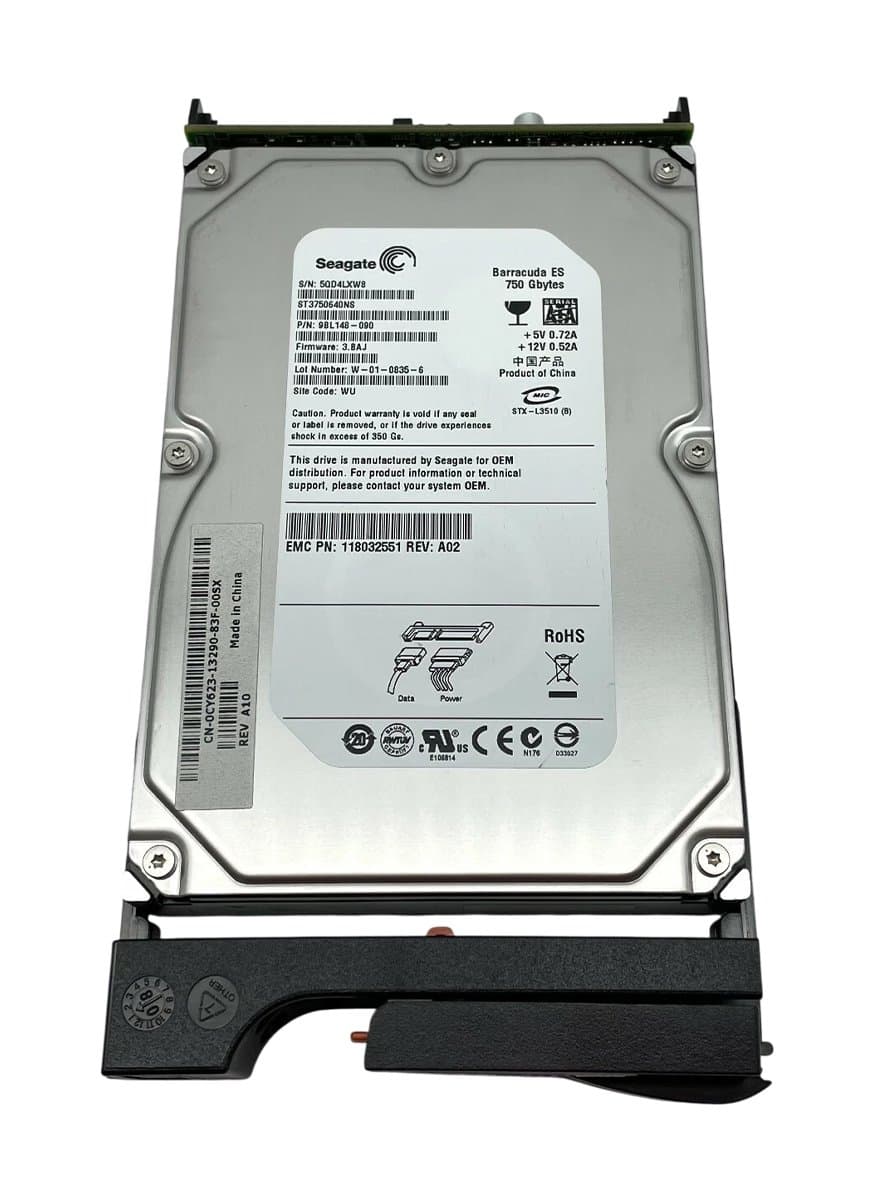  EMC EMC 750Gb 7200 SATAII 3.5" HDD 005048799