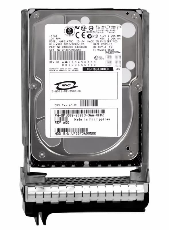 Жесткий диск Dell P1068 146,8Gb 10000 U320SCSI 3.5" HDD