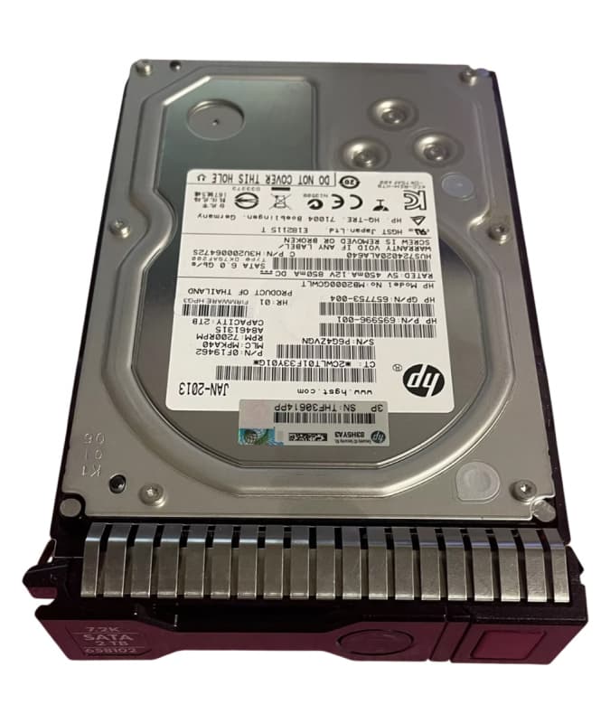 Жесткий диск HP 695996-001 2Tb 7200 SATAIII 3.5" HDD