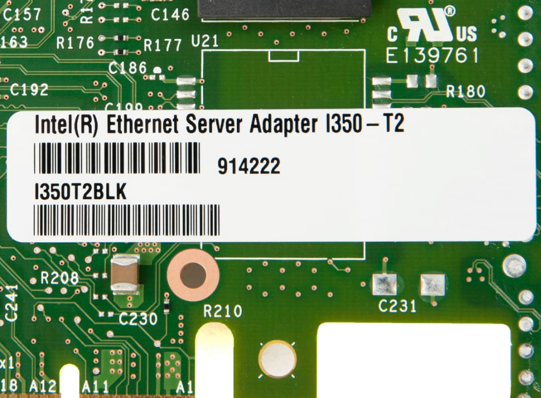 Контроллер Intel I350T2BLK PCI-E