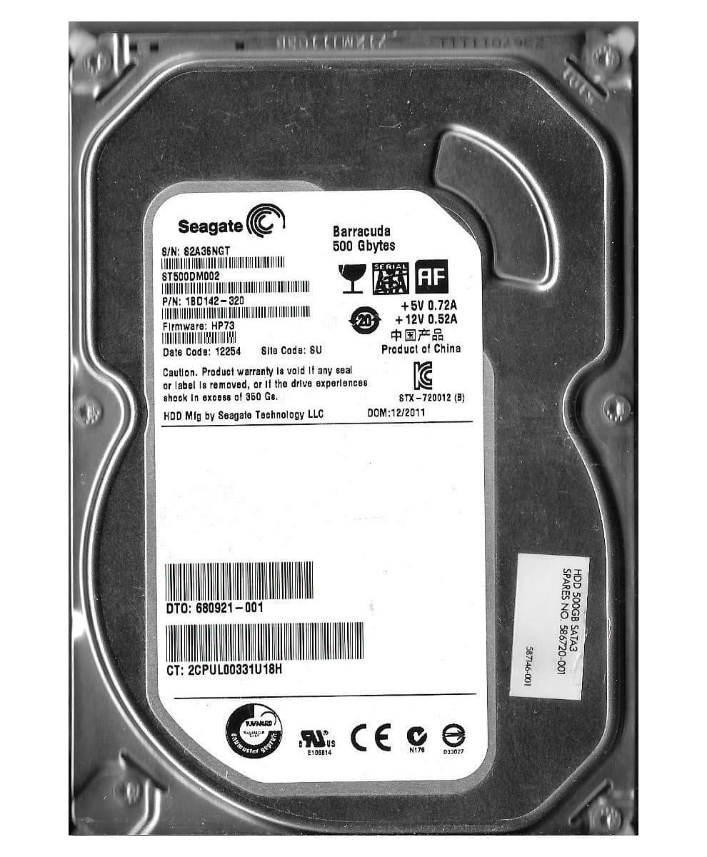 Жесткий диск HP 250Gb 7200 SATAII 3.5" HDD 587146-001