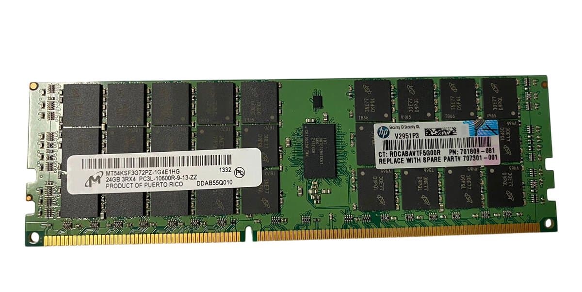 Оперативная память HP DDRIII 24Gb 701809-081