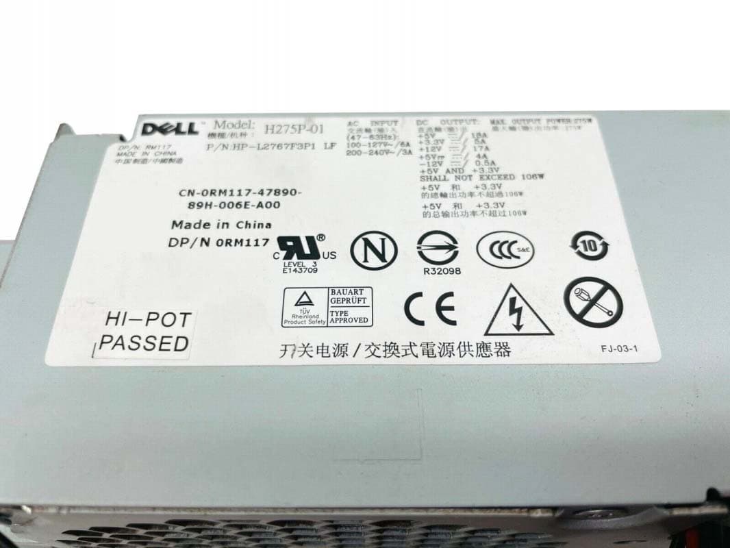 Блок Питания Dell U2767F31 275W
