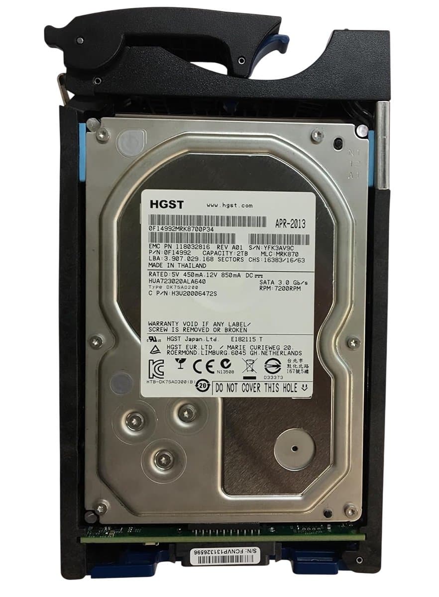 EMC EMC 2Tb 7200 SATAII 3.5" HDD 005049568