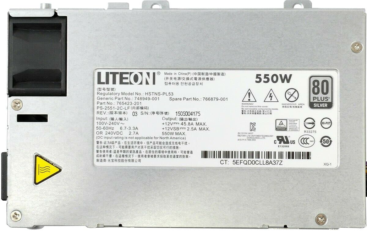 Блок Питания HP 730941-B21 550W