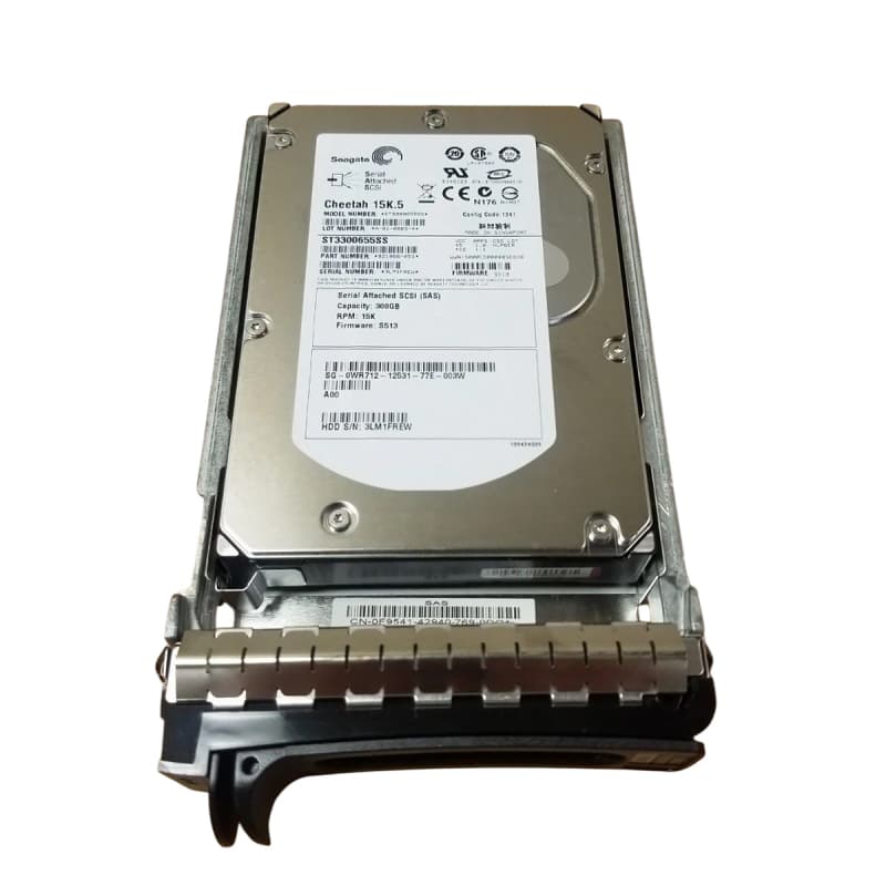 Жесткий диск Dell 0WR712 300Gb SAS 3,5" HDD