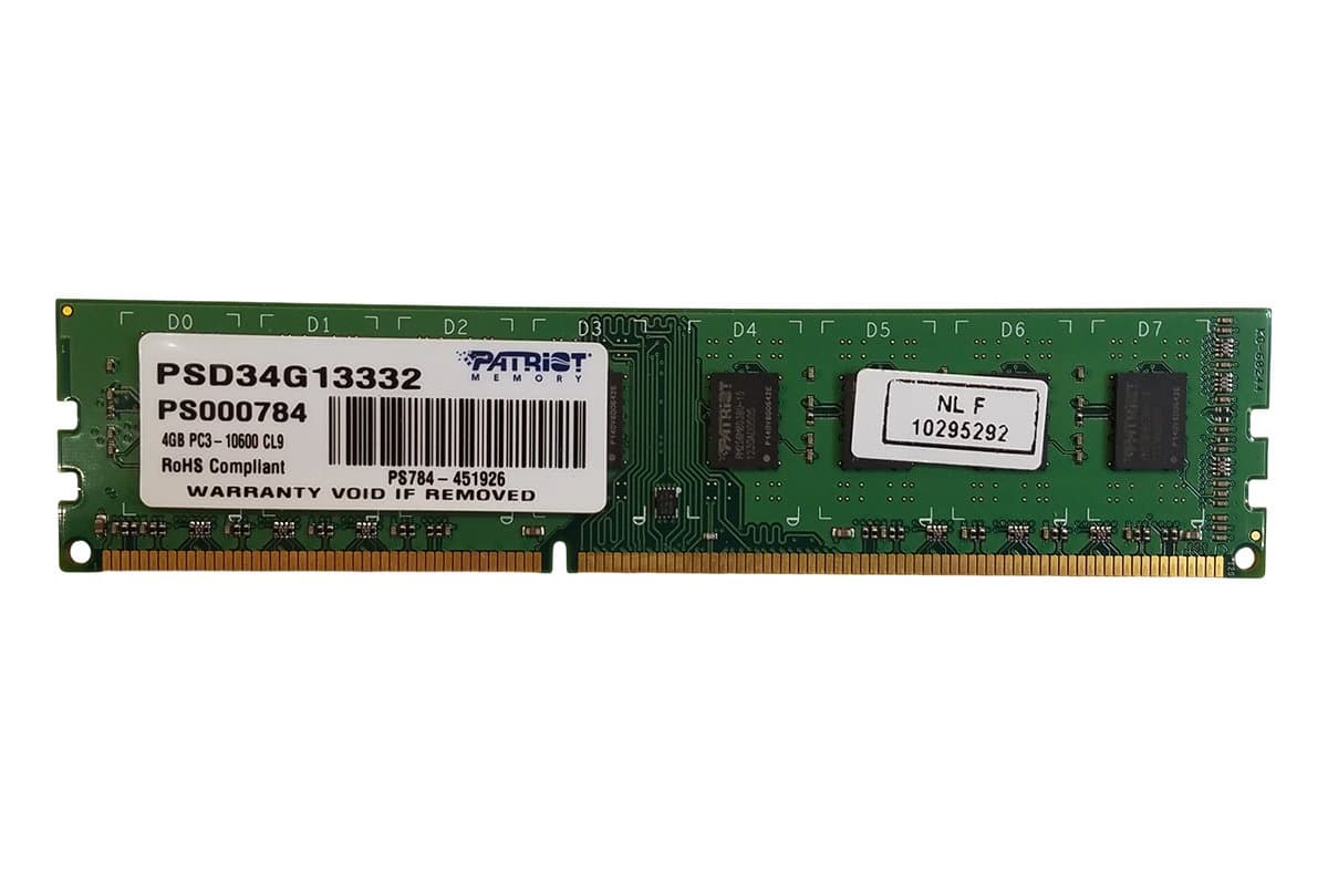 Оперативная память Patriot DDRIII 4Gb PS000784