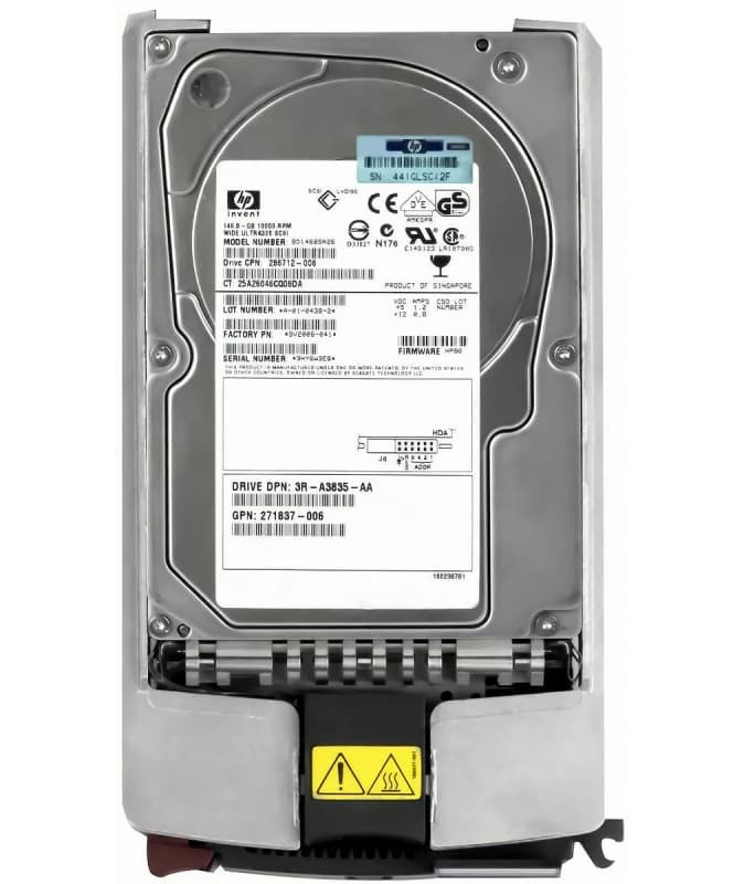Жесткий диск HP 289044-001 146,8Gb  U320SCSI 3.5" HDD