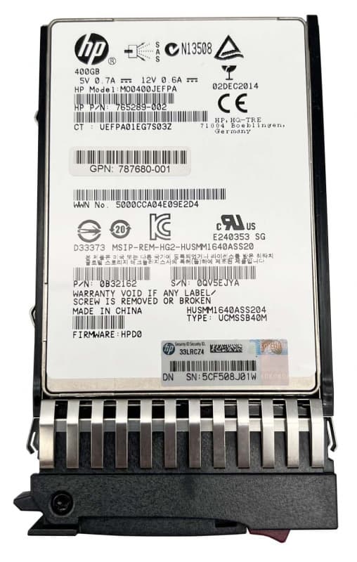 Жесткий диск HP 741153-B21 400Gb  SAS 2,5" SSD