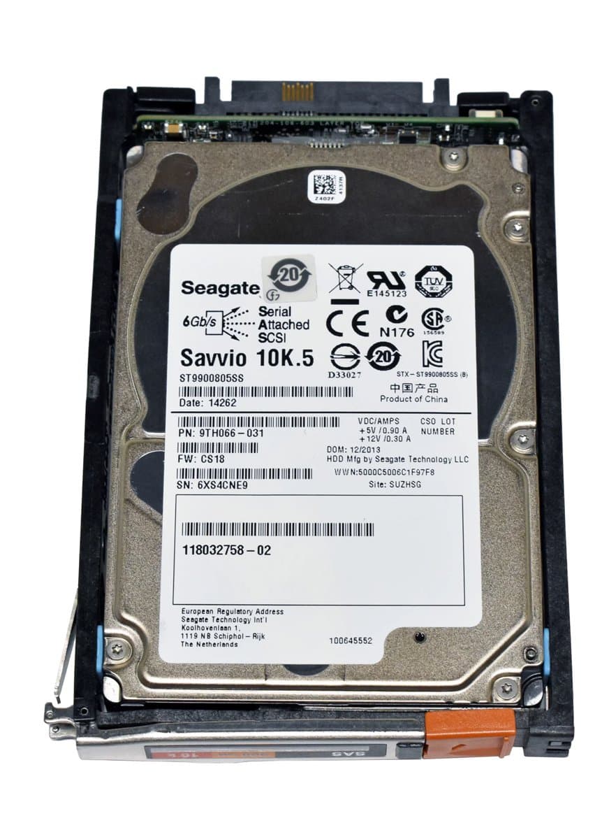 Жесткий диск EMC 9TH066-031 900Gb 10000 SAS 2,5" HDD