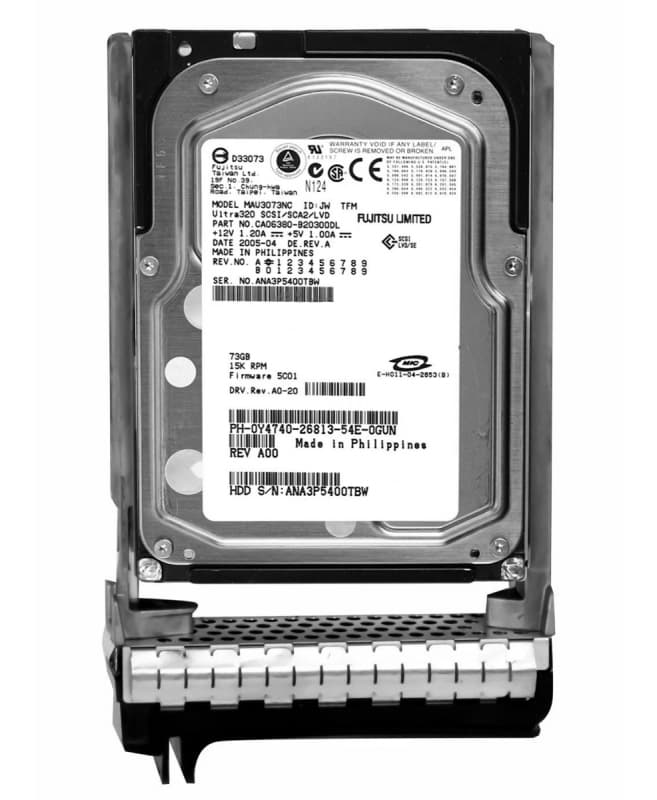 Жесткий диск Dell Y4740 73,5Gb  U320SCSI 3.5" HDD