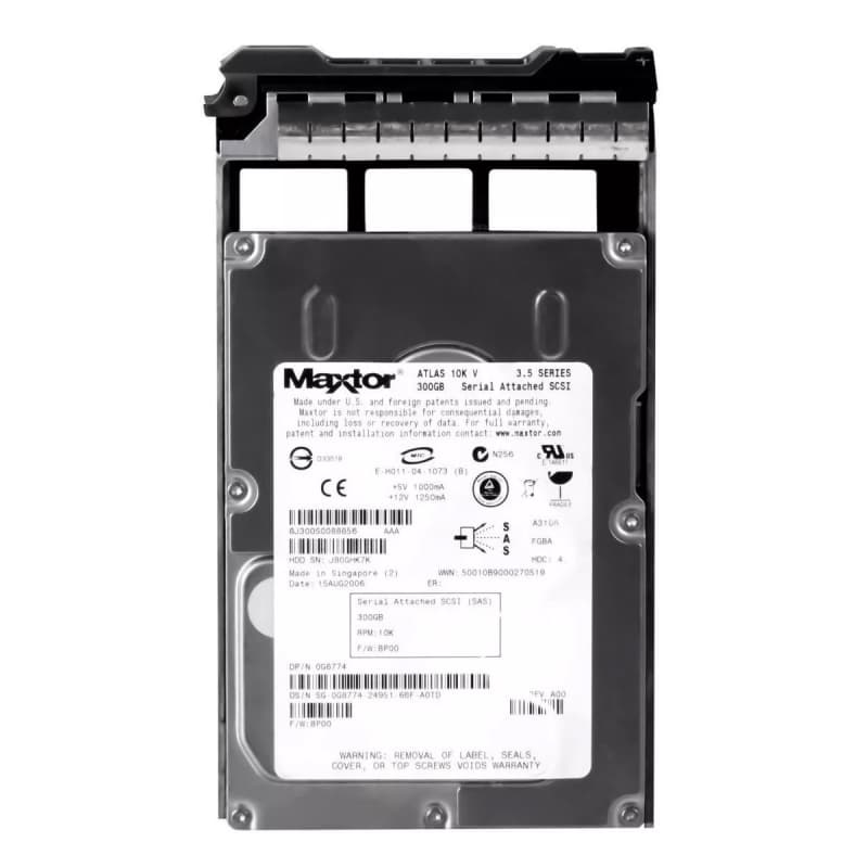 Жесткий диск Dell 0G8774 300Gb  SAS 3,5" HDD