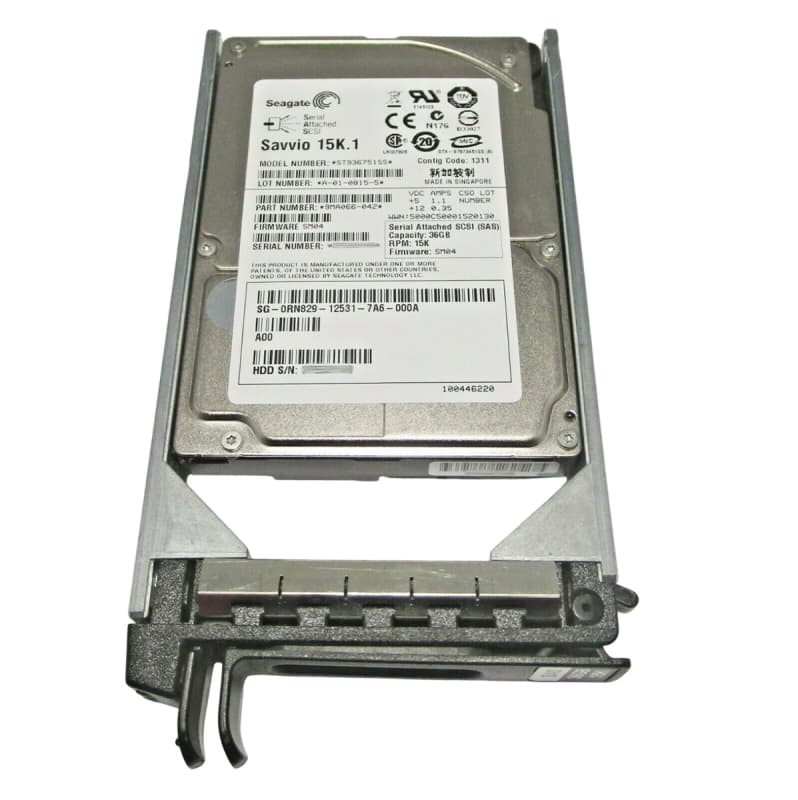 Жесткий диск Dell 0RN829 36Gb SAS 2,5" HDD