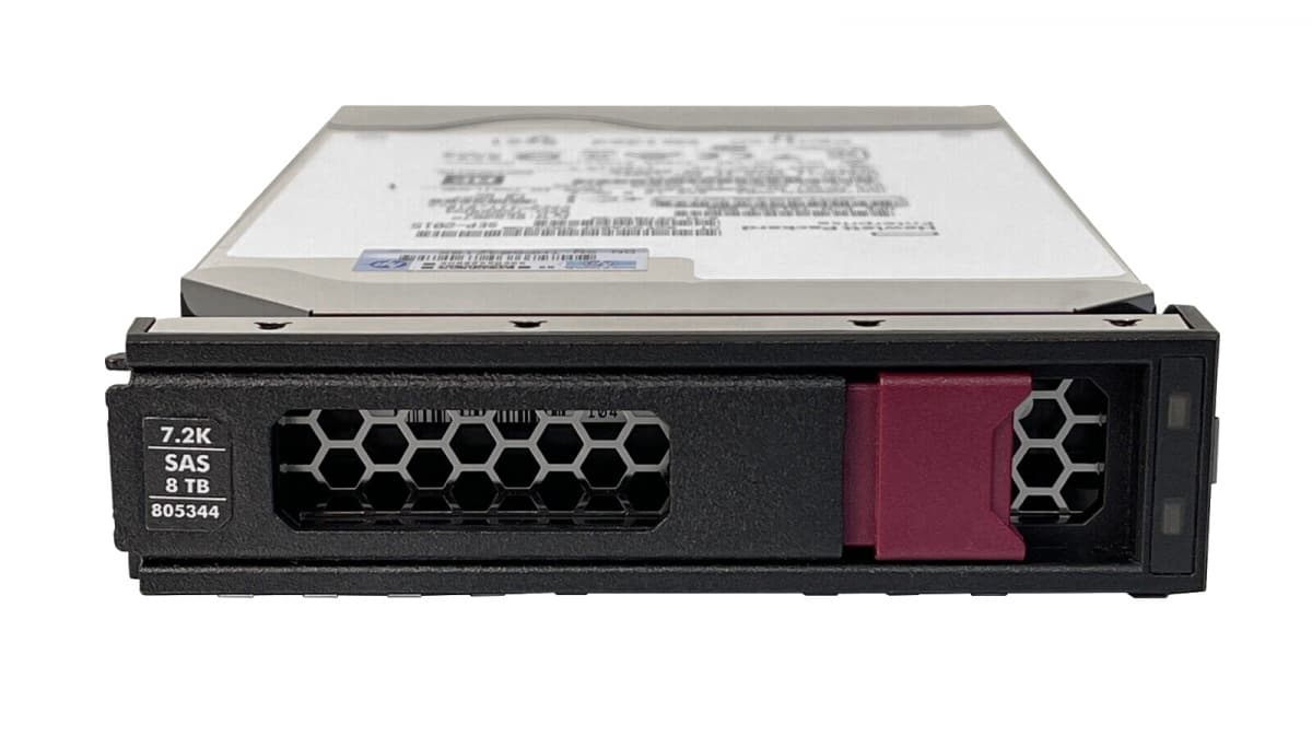 Жесткий диск HP 805337-B21 8Tb 7200 SAS 3,5 HDD