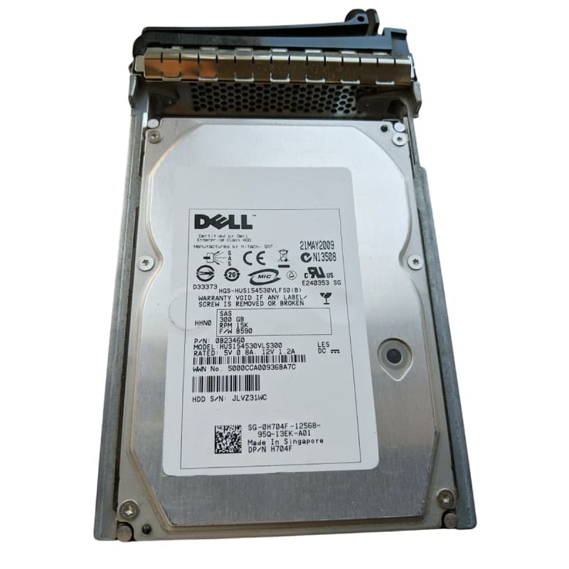 Жесткий диск Dell 0H704F 300Gb 15000 SAS 3,5" HDD