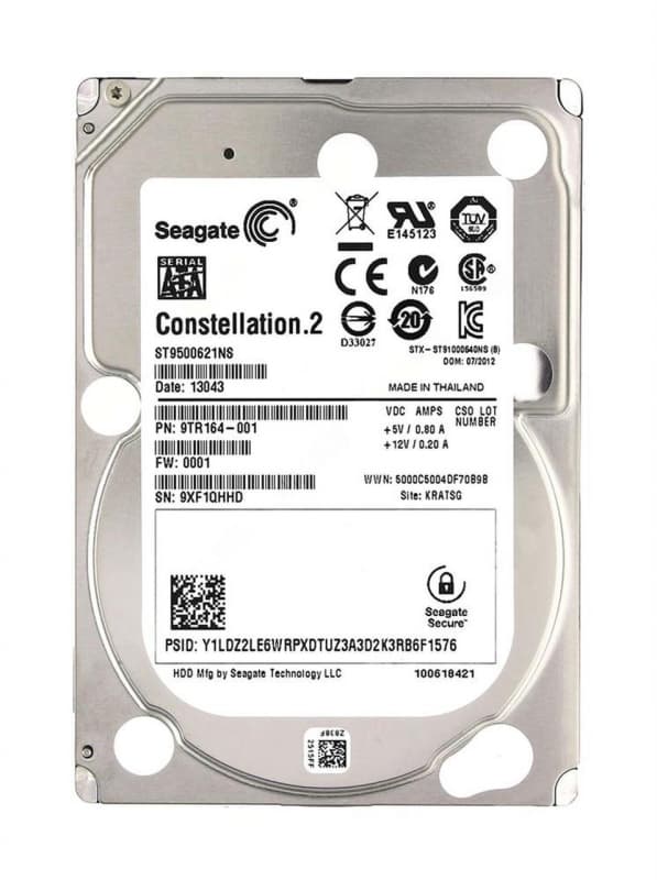 Жесткий диск Seagate 9TR164 500Gb  SATAIII 2,5" HDD