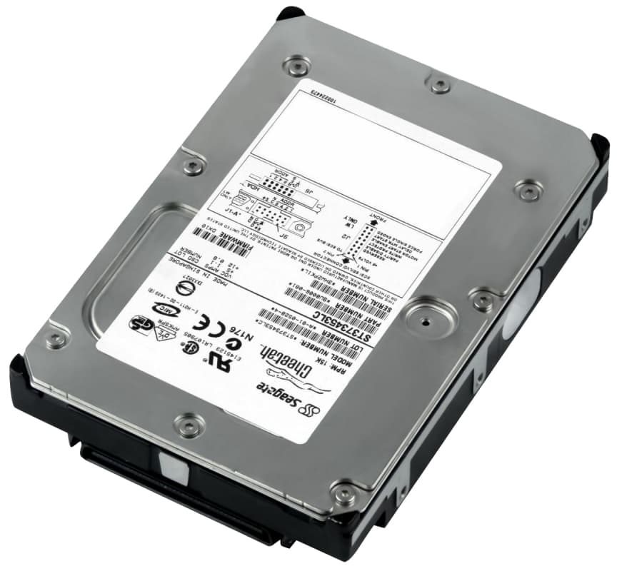 Жесткий диск Seagate ST373453LC 73,4Gb  U320SCSI 3.5" HDD