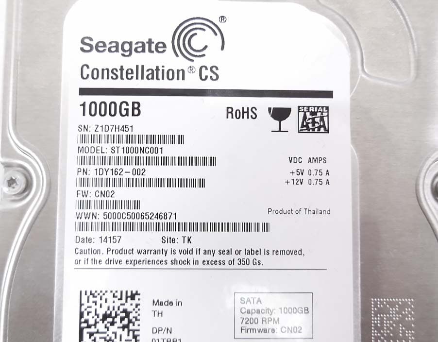 Жесткий диск Seagate ST1000NC001 1Tb  SATAIII 3,5" HDD