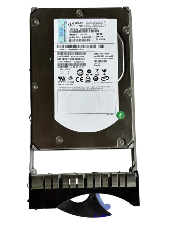 Жесткий диск IBM 10N7204 146Gb 15000 SAS 3,5" HDD
