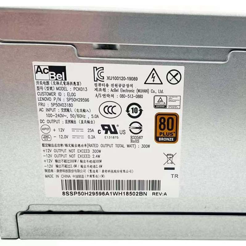 Блок питания Lenovo SP50H29596 300W