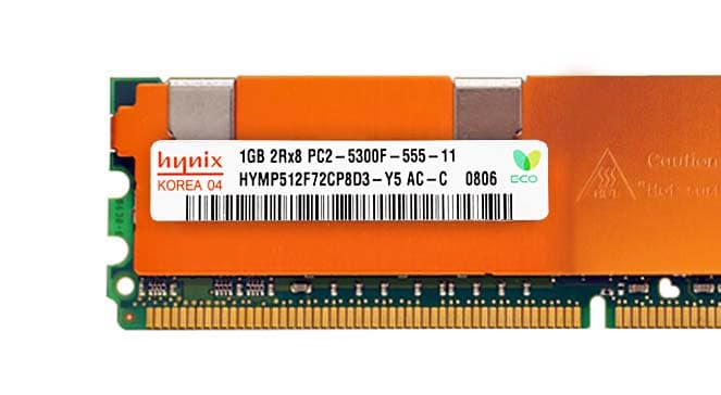 Оперативная память Hynix HYMP512F72CP8D3-Y5 DDRII 1024Mb