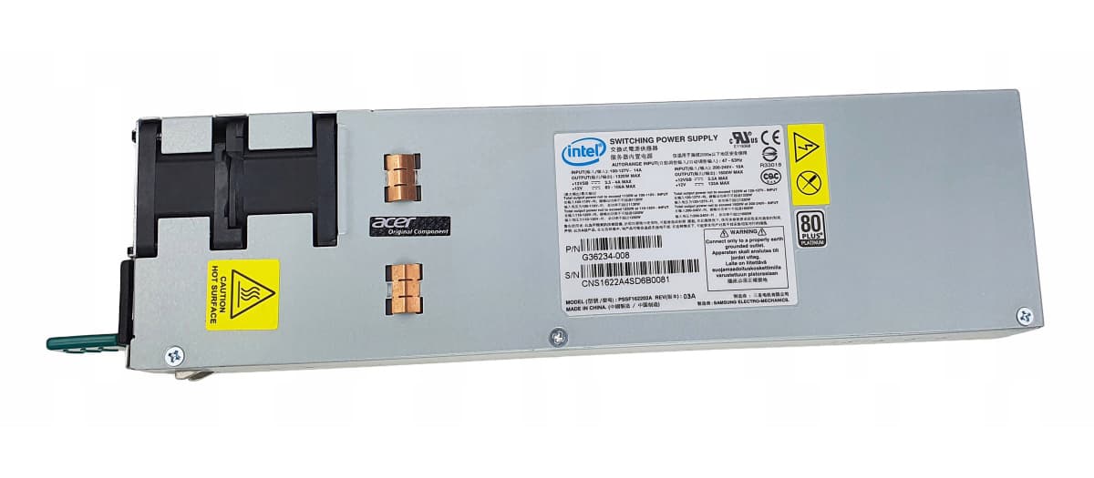 Резервный Блок Питания Intel G36234 1600W