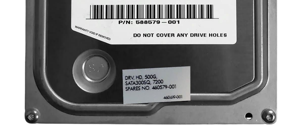 Жесткий диск HP 500Gb 7200 SATAII 3.5" HDD