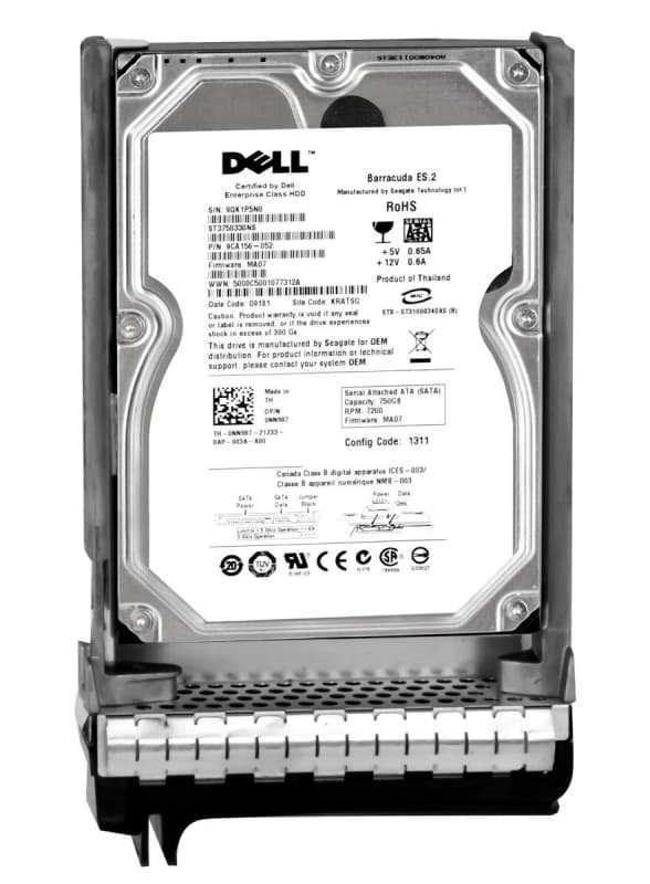 Жесткий диск Dell 0NN987 750Gb  SATAII 3.5" HDD