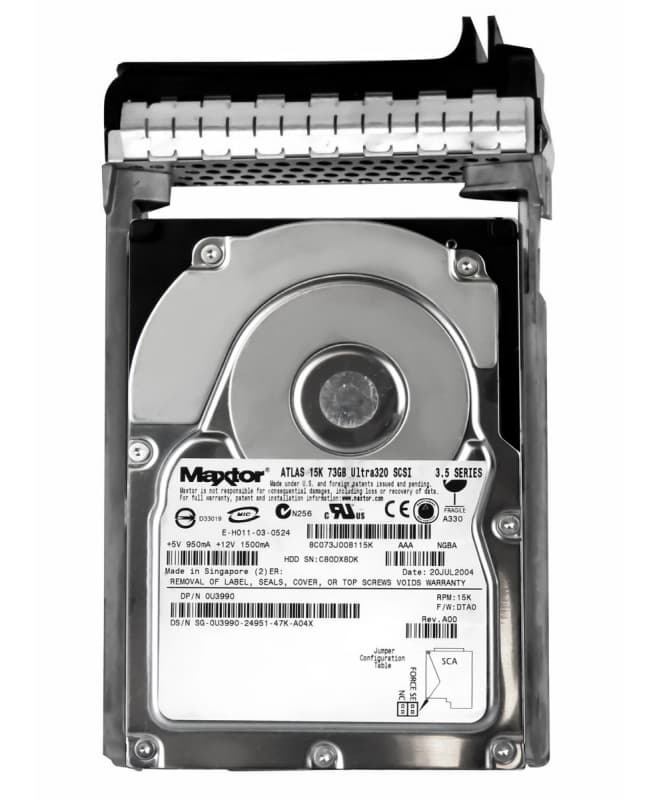 Жесткий диск Dell U3990 73Gb  U320SCSI 3.5" HDD