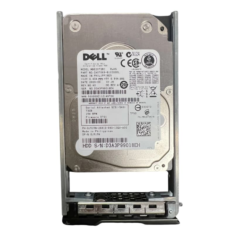 Жесткий диск Dell 0J515N 73Gb SAS 2,5" HDD
