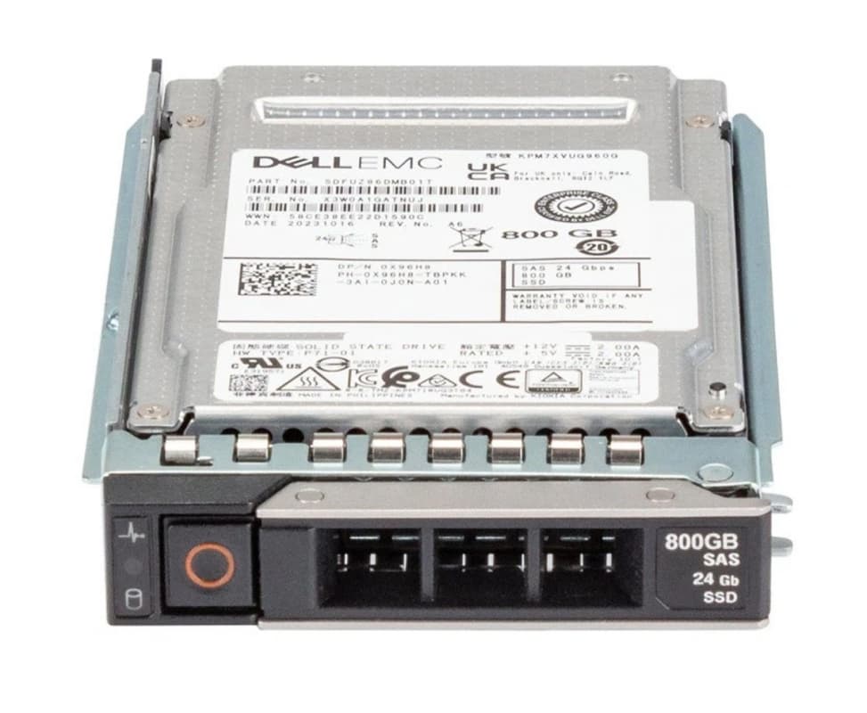 Жесткий диск Dell 0X96H8 800Gb SAS 2,5" SSD