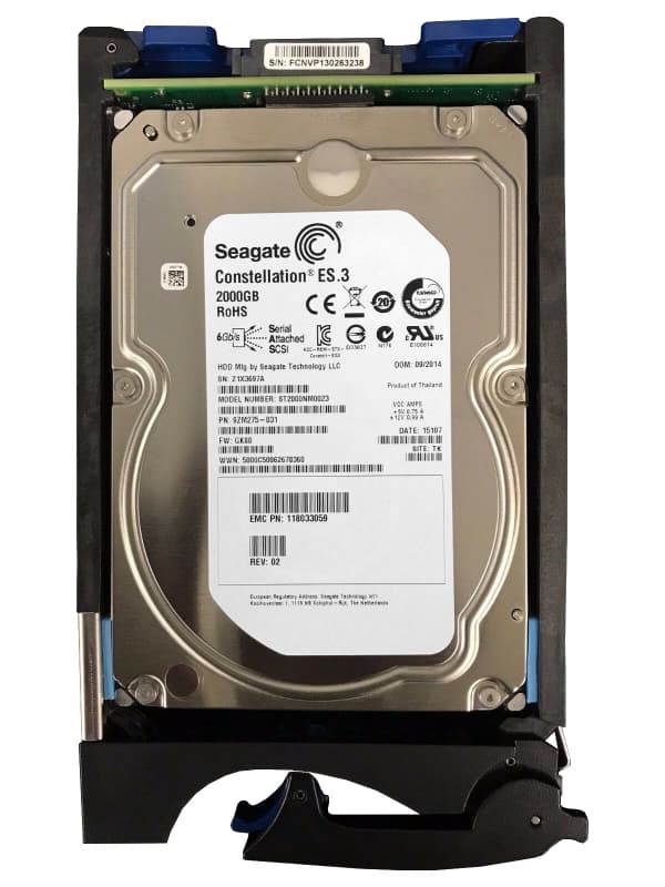 EMC 2Tb 7200 Fibre Channel 3.5" HDD