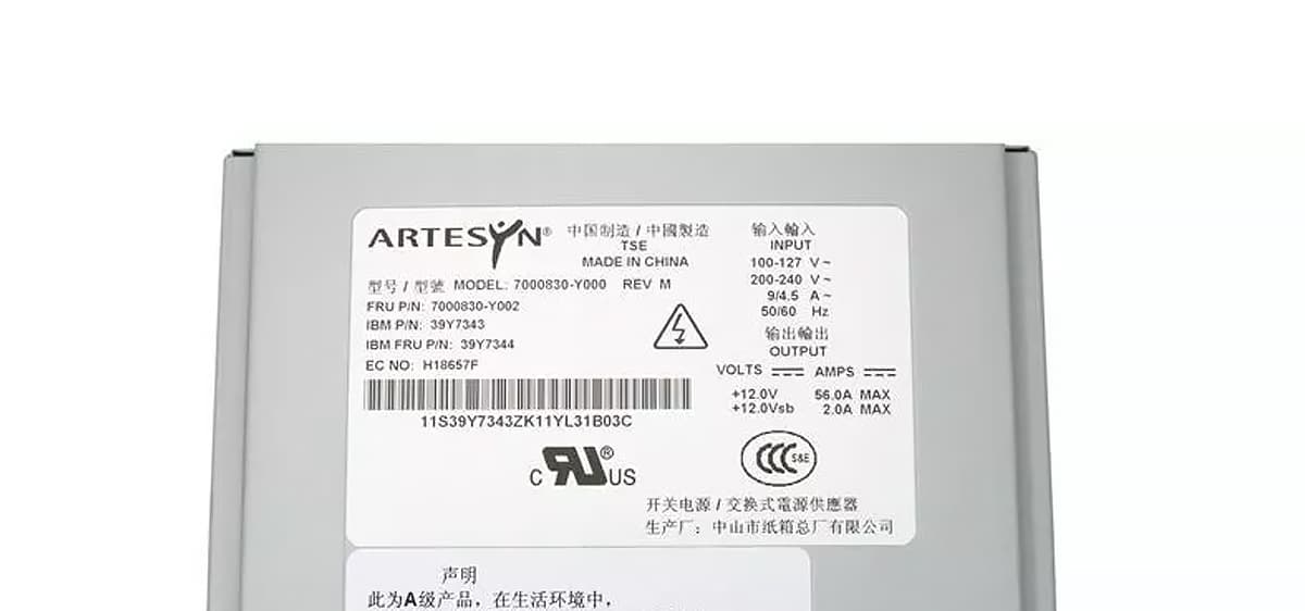 Резервный Блок Питания IBM 25K9560 670W