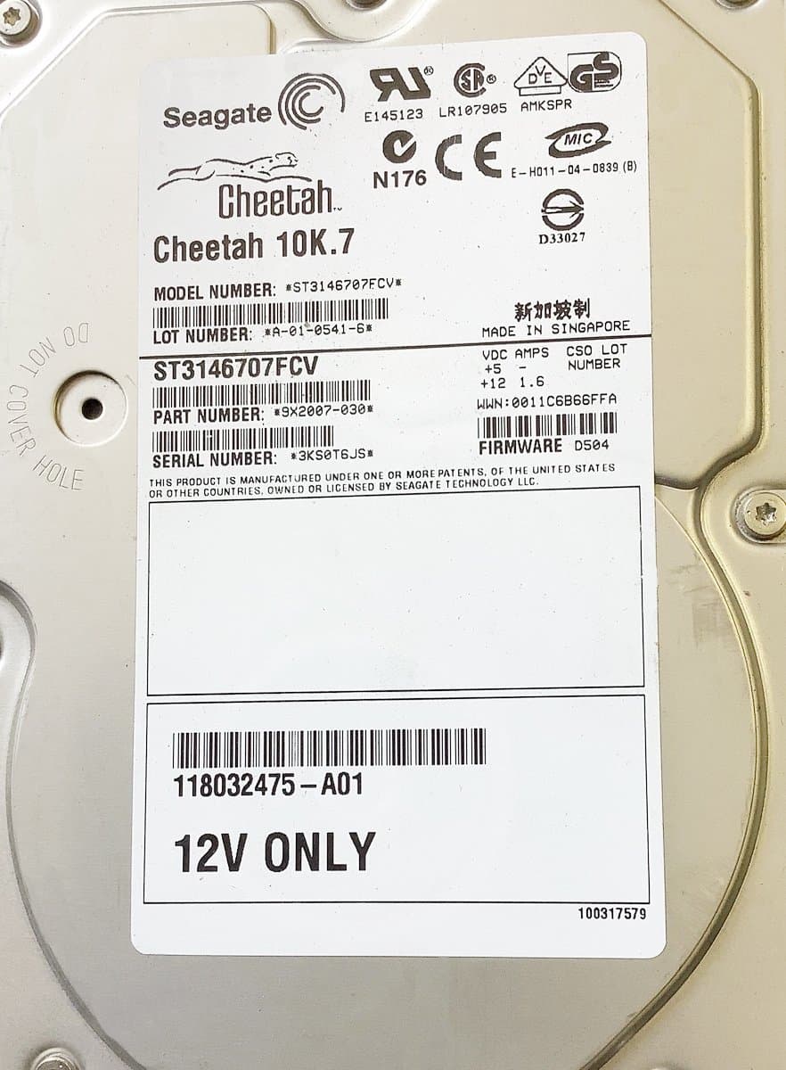 EMC EMC 146,8Gb 10000 Fibre Channel 3.5" HDD