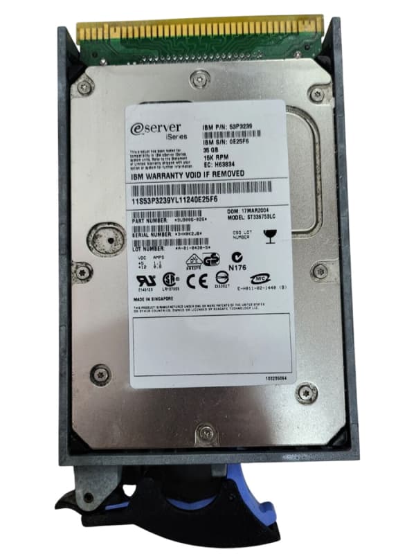 Жесткий диск IBM 53P3239 35,16Gb  U320SCSI 3.5" HDD