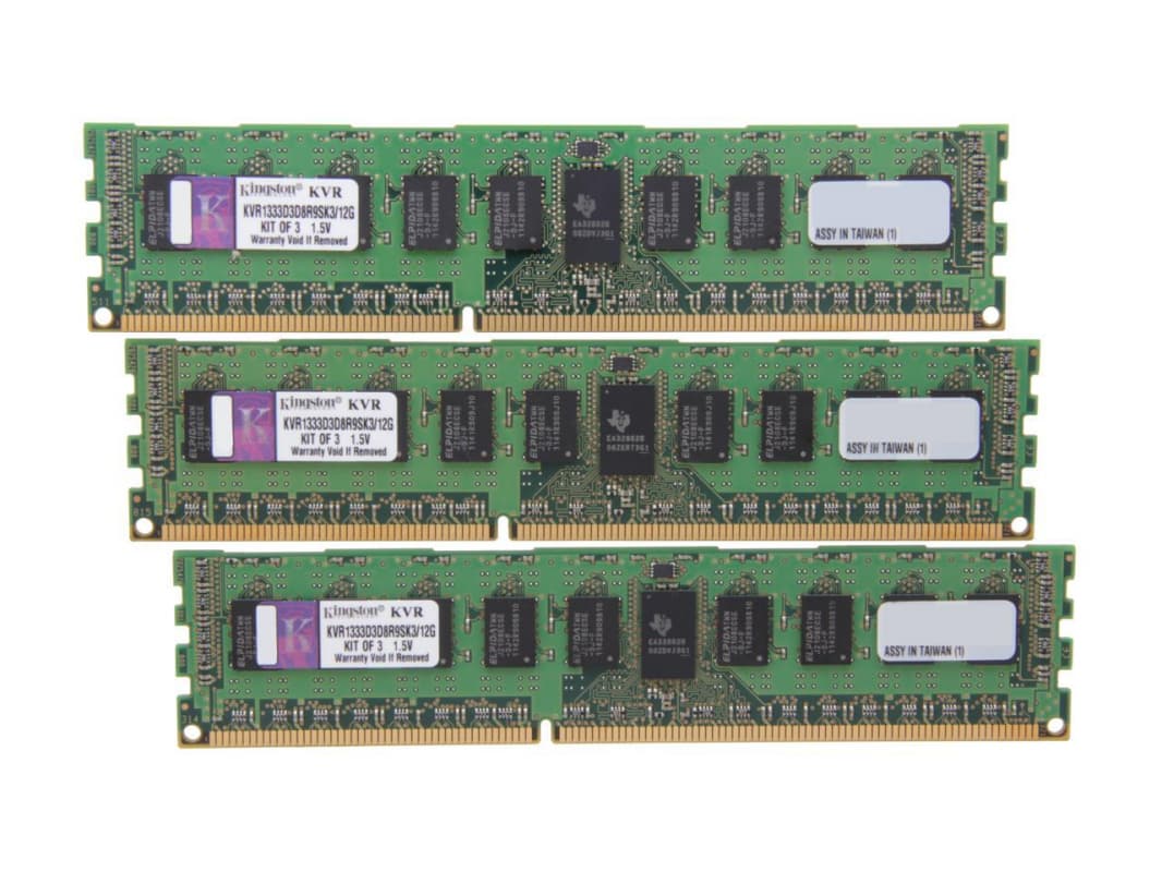 Оперативная память Kingston KVR1333D3D8R9SK3/12GI DDRIII 12Gb