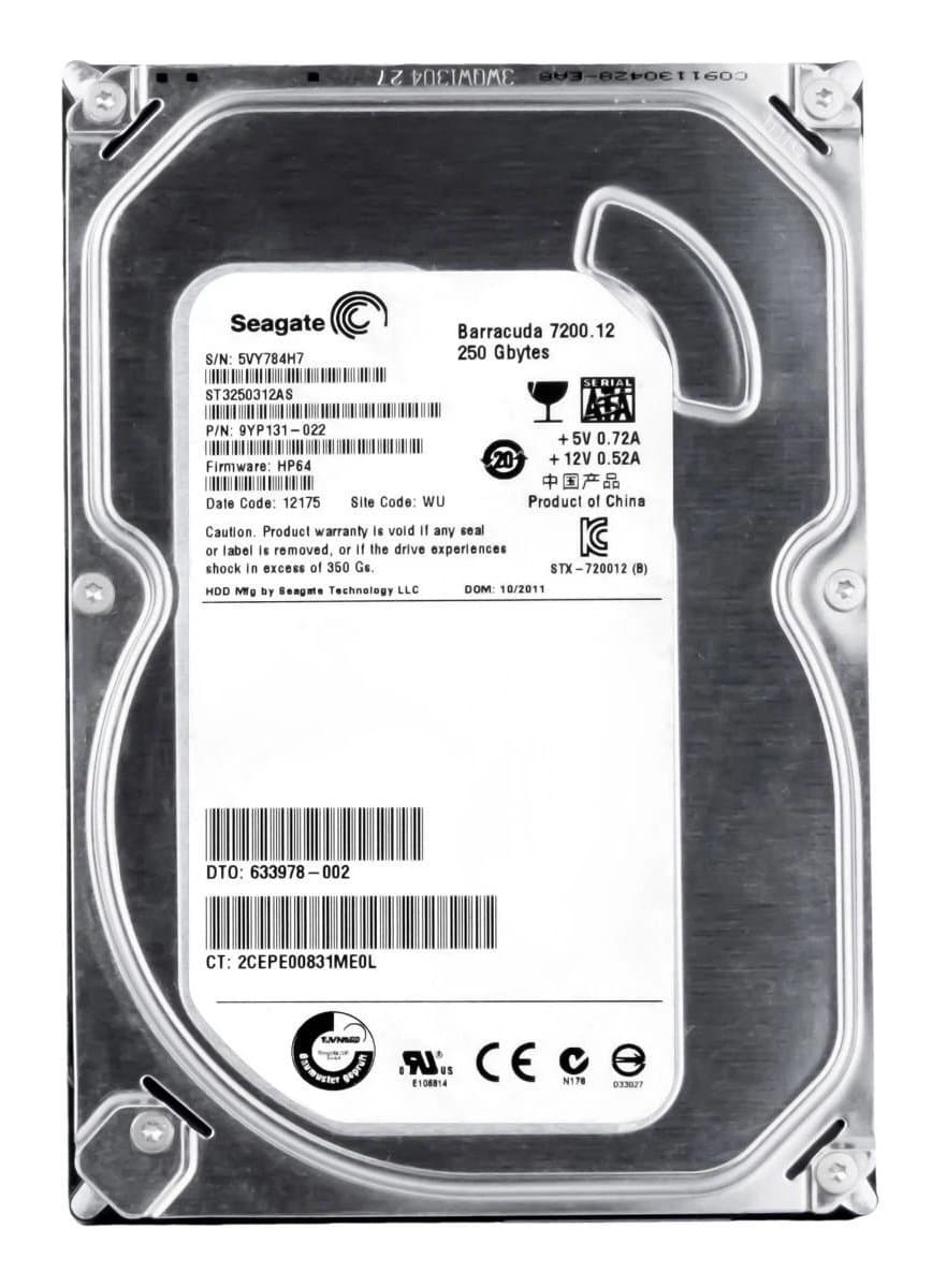 Жесткий диск HP 250Gb 7200 SATAIII 3.5" HDD