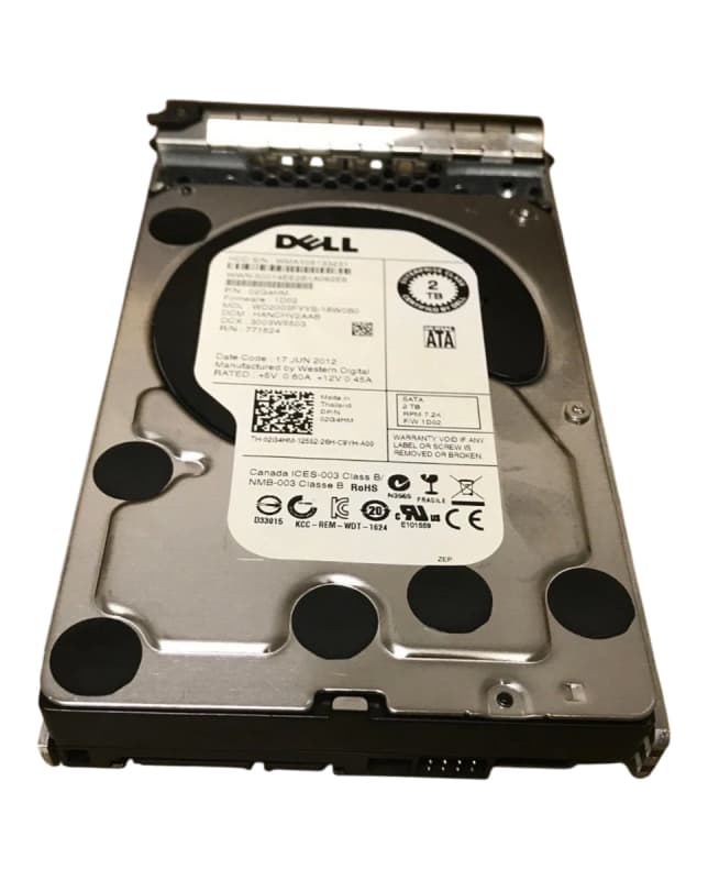 Жесткий диск Dell 02G4HM 2Tb SATAII 3,5" HDD