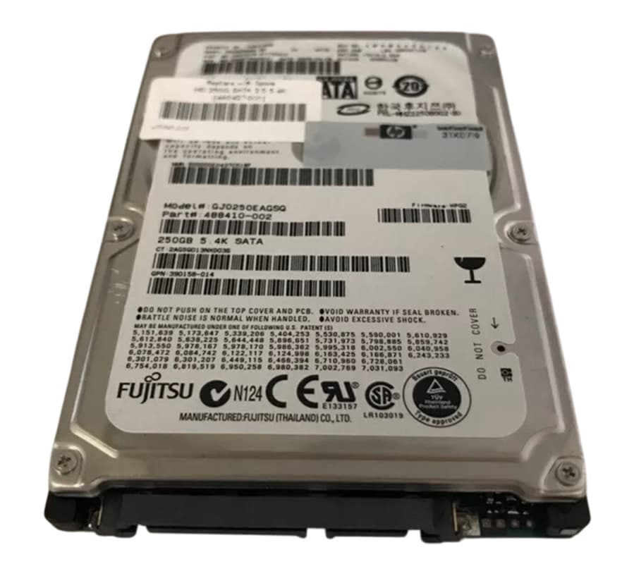 Жесткий диск HP 460357-B21 250Gb 5400 SATAII 2,5" HDD