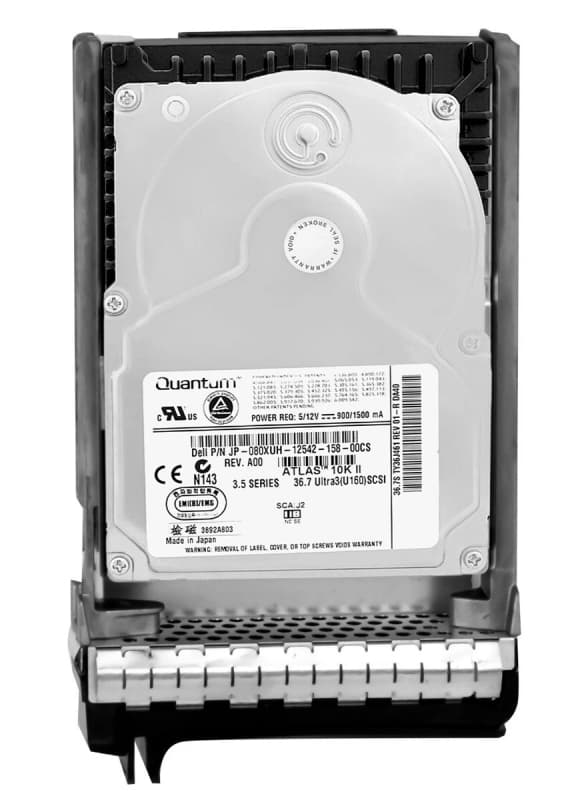 Жесткий диск Dell 080XUH 36,7Gb  U160SCSI 3.5" HDD