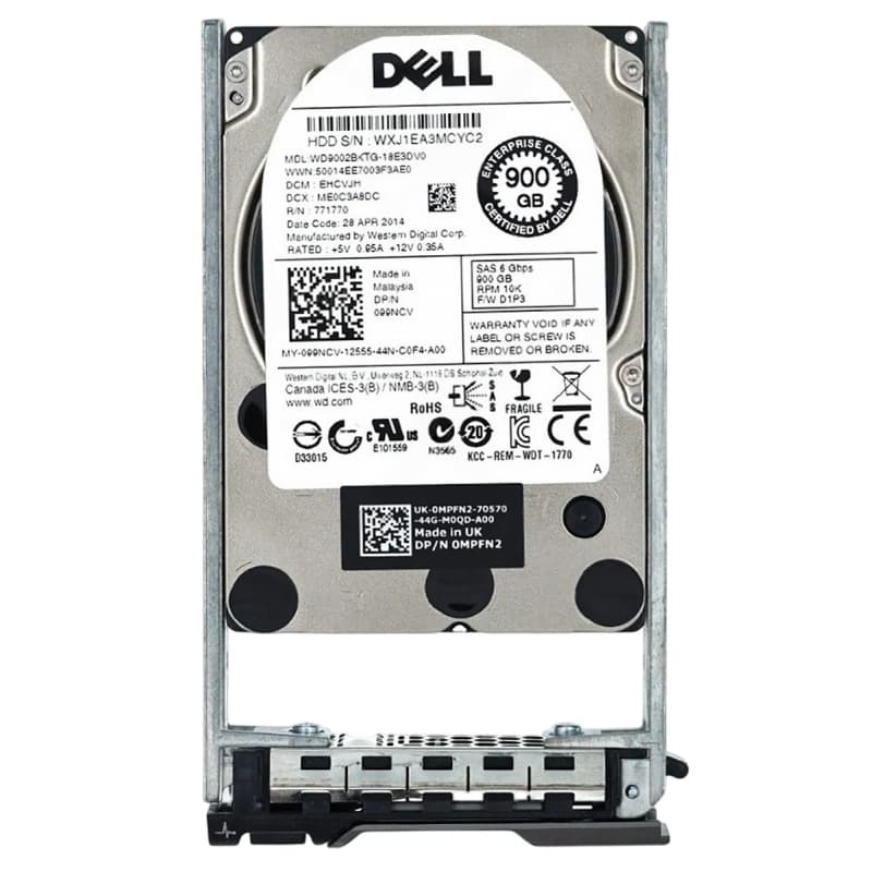 Жесткий диск Dell 99NCV 900Gb SAS 2,5" HDD
